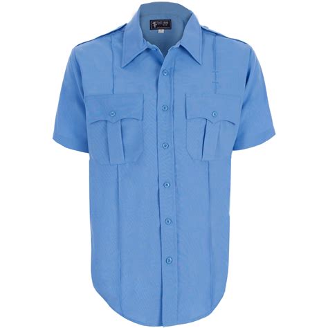 Aviation Blue Polyester shirt 